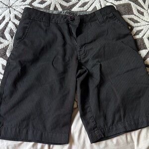 Rip Curl Black Pinstripe Kids Shorts